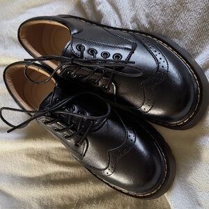 Women's Black Oxfords SZ 7.5